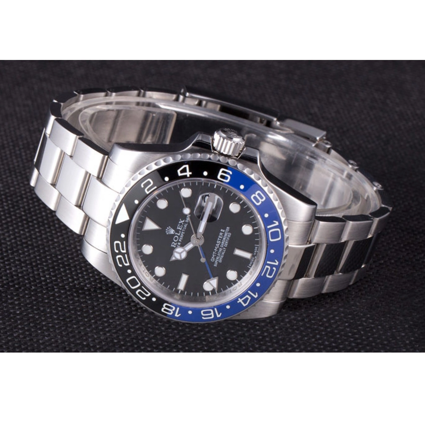Best AAA Replica Sites II GMT BEZEL Rolex 621393 MASTER rl431 BLACK BLUE 2013 0726